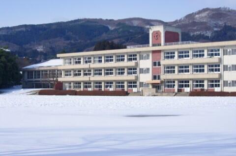 雪国の小学校